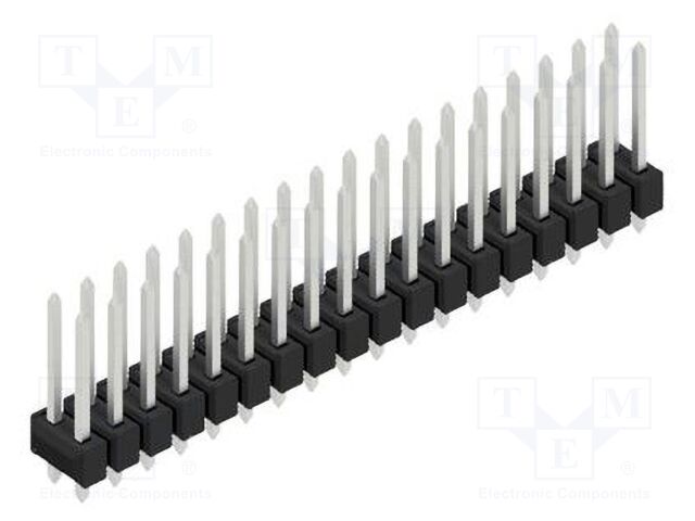 Connector: pin strips; pin header; male; PIN: 36; 2.54mm; THT; 2x18