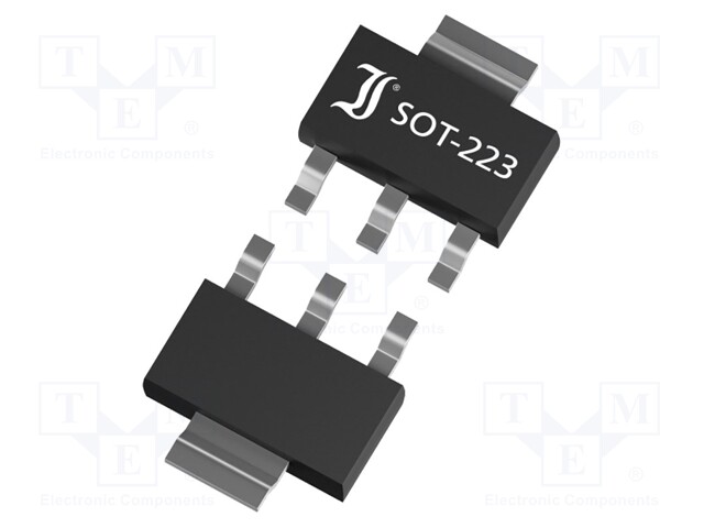 Transistor: NPN; bipolar; 300V; 0.1A; 1.5W; SOT223