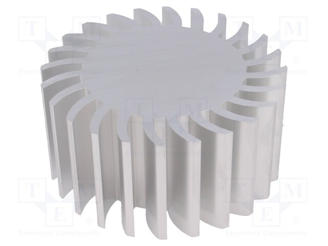 Heatsink; LED; Ø: 105mm; H: 50mm