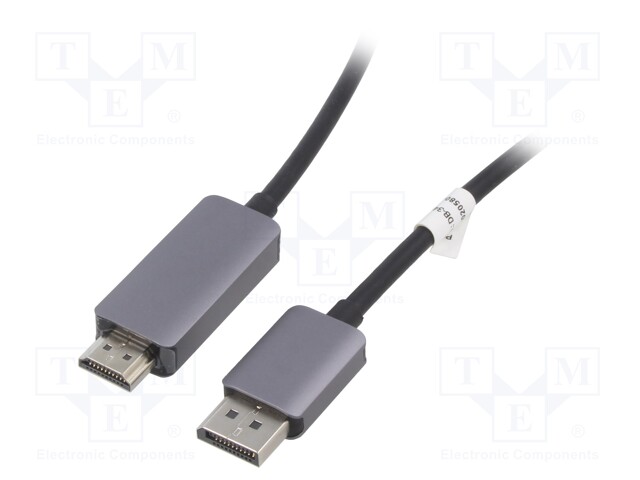 Cable; DisplayPort 1.4,HDMI 2.1; DisplayPort plug,HDMI plug