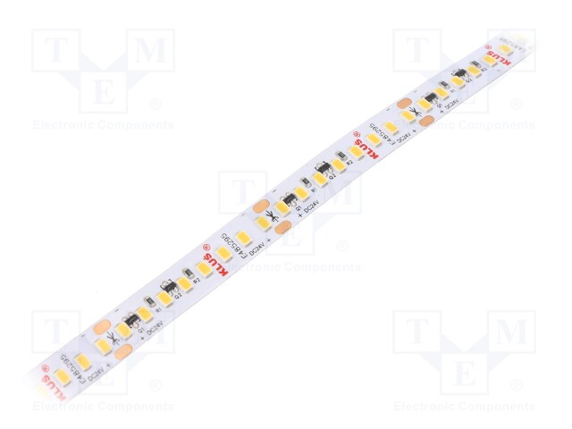 LED tape; white warm; 24V; LED/m: 160; 10mm; IP64; 120°; 14.4W/m