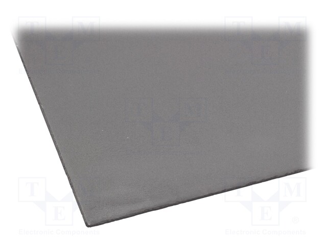 Damping mat; Mat: polyetylene; 750x500x4mm; self-adhesive