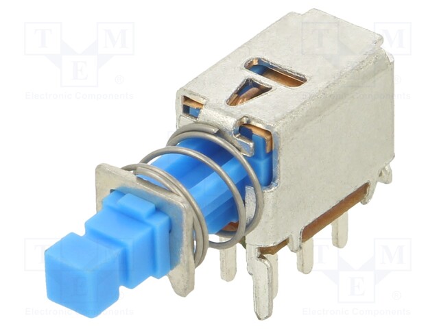 Switch: push-button; Pos: 2; DPDT; 0.3A/30VDC; Rcont max: 200mΩ