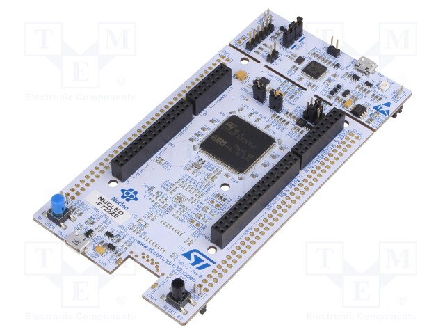 Dev.kit: STM32; STM32F722ZET6; Add-on connectors: 2