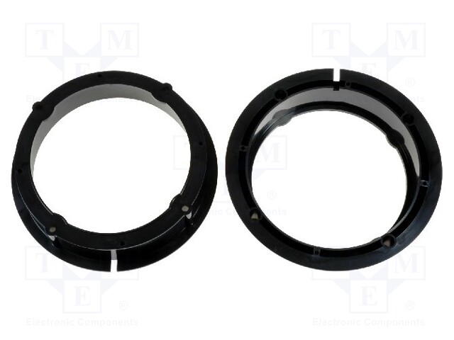 Speaker adapter; 165mm; Audi A2 rear,Seat Leon doors; VW Beetle