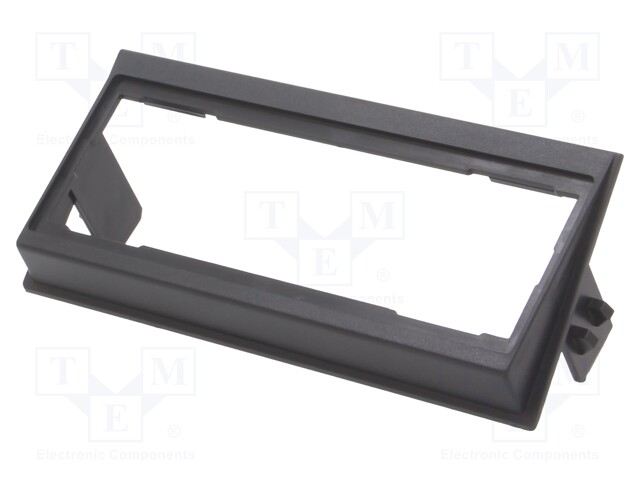 Radio mounting frame; Volvo; 1 DIN; black