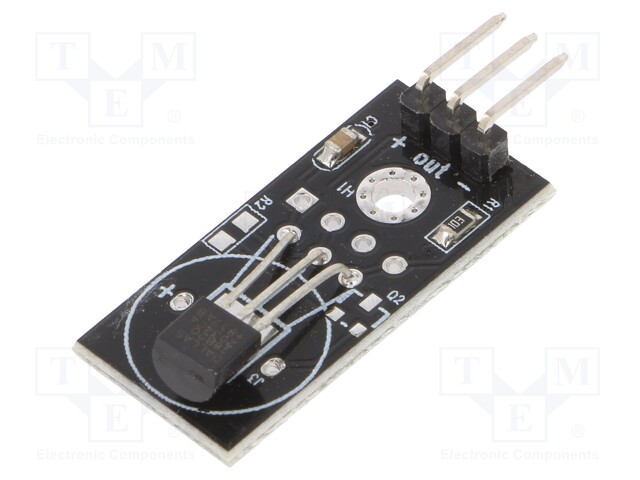 Sensor: atmospheric; 5VDC; 1-wire,digital; DS18B20; -55÷125°C