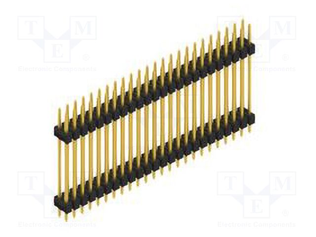 Connector: pin strips; pin header; male; PIN: 48; 2.54mm; THT; 2x24