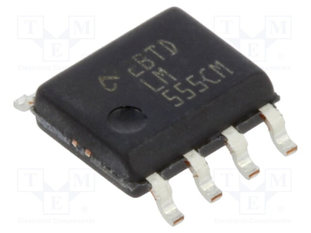Timer, Oscillator & Pulse Generator IC, TTL Compatible, Astable, Monostable, 4.5 V to 16 V, SOIC-8