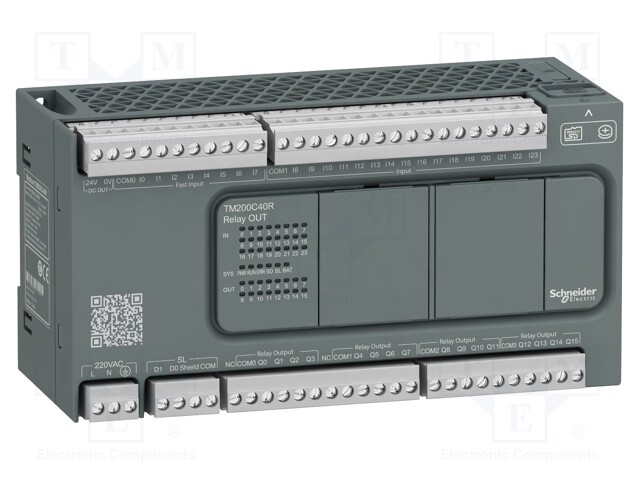 Module: PLC programmable controller; OUT: 16; IN: 24; IP20