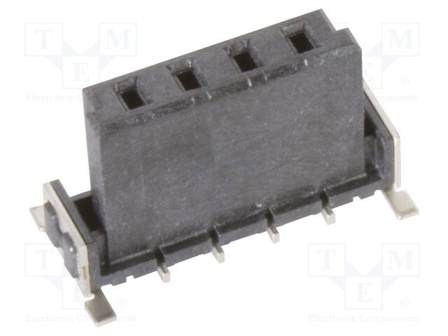 Connector: PCB to PCB; female; PIN: 4; 2.54mm; -55÷125°C; 20A; SMT