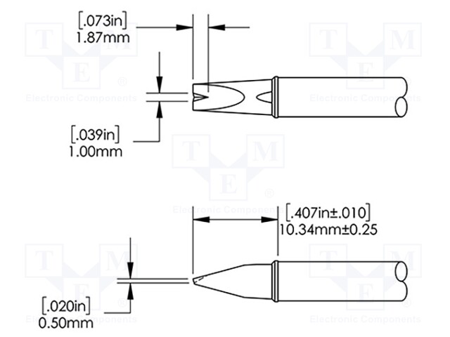 Tip; special; 3.2mm; 302°C; for soldering station