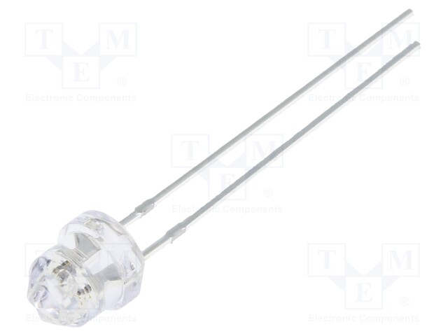 LED; 4.85mm; yellow; 500÷750mcd; 3÷5V; 20mA; Variant: blinking