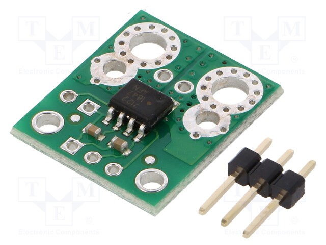 Sensor: current; 4.5÷5.5VDC; IC: ACS7122; 20.3x17.8mm; 0.1V/A