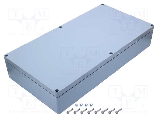 Enclosure: multipurpose; X: 310mm; Y: 403mm; Z: 180mm; EURONORD; grey