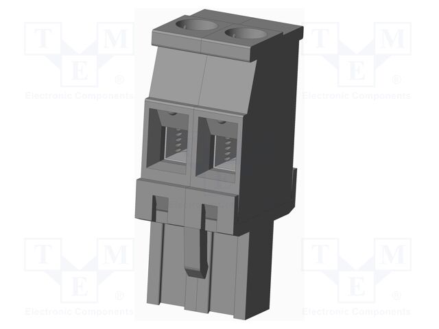 Connector: pluggable terminal block; plug; female; angled 90°