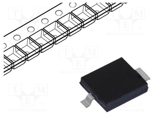 Photodiode; DIL; 880nm; 730-1100nm; 60°; Mounting: SMD; 2nA; 150mW