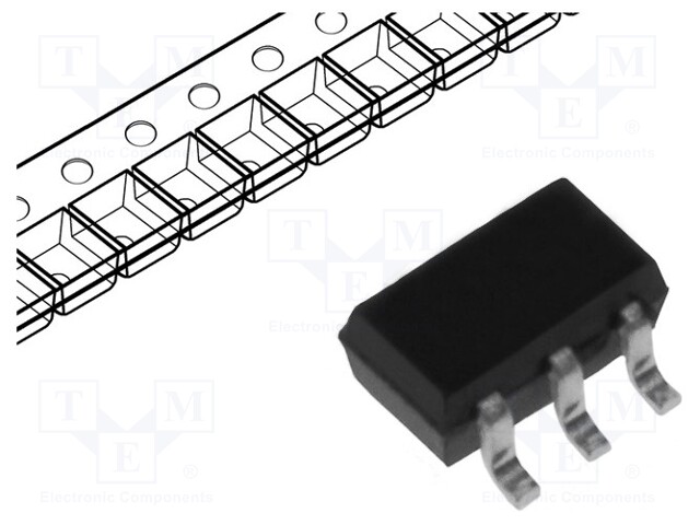 Transistor: NPN x2; bipolar; BRT; 50V; 0.1A; 0.25W; SOT363; 10kΩ