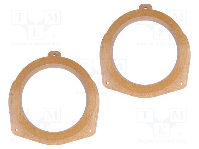 Spacer ring; MDF; 165mm; Citroën; impregnated,varnished