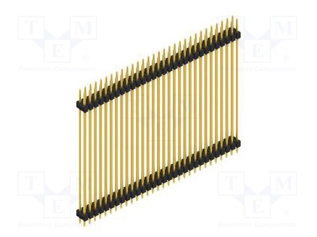 Connector: pin strips; pin header; male; PIN: 60; 2.54mm; THT; 2x30