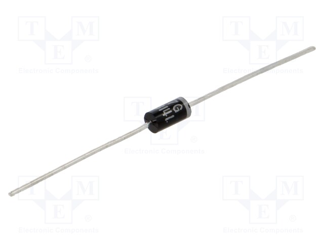 Diode: rectifying; THT; 1kV; 2A; Ammo Pack; DO15; Ufmax: 1.1V; Ir: 5uA