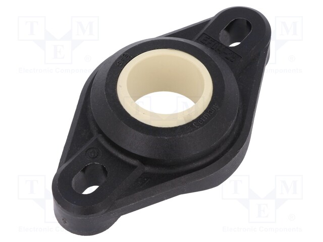 Bearing: flange; Øint: 17mm; iglidur® W300; lubricant-free