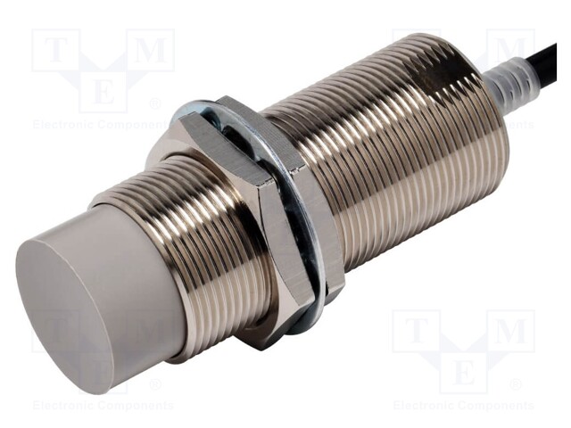 Sensor: inductive; Output conf: PNP / NO; 0÷30mm; 10÷30VDC; M30
