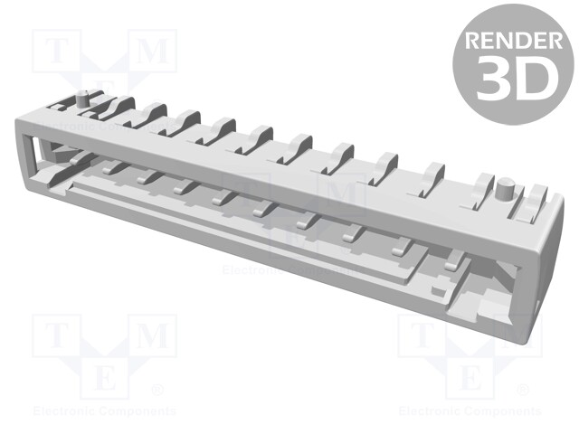 Connector: wire-board; female; PIN: 10; 2.54mm; SMT; socket; 6A