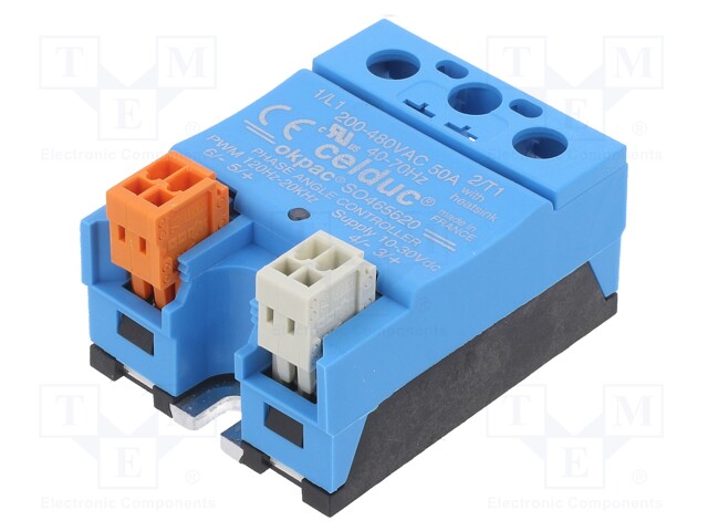 Relay: solid state; 50A; 200÷480VAC; Variant: 1-phase; -40÷90°C