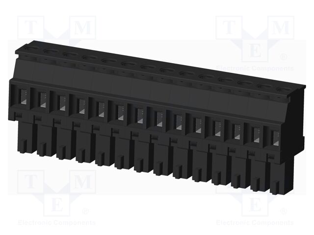 Connector: pluggable terminal block; plug; female; angled 90°