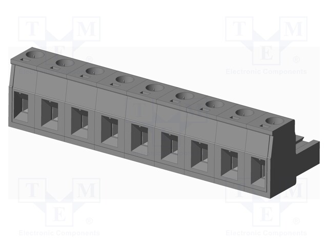 Connector: pluggable terminal block; plug; female; straight; grey