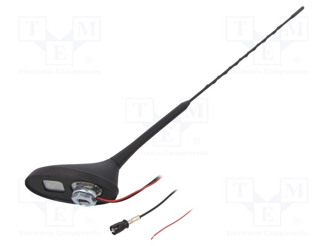 Antenna; car top; 0.4m; AM,FM; Citroën,Peugeot,Toyota; 1.2m; 75Ω