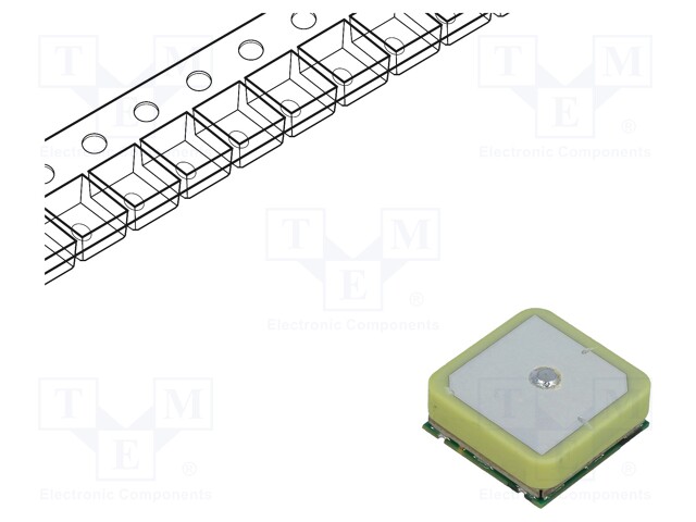 Module: GPS GLONASS/BEIDOU; ±2.5m; NMEA; uP: MT3333 MediaTek; 15mW