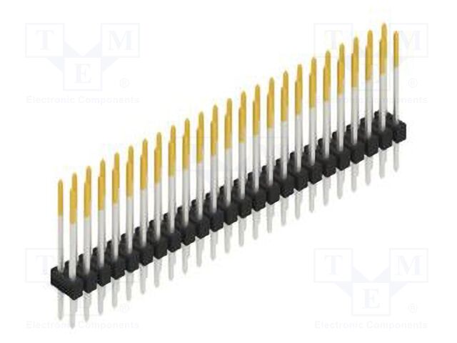 Connector: pin strips; pin header; male; PIN: 48; 2.54mm; THT; 2x24
