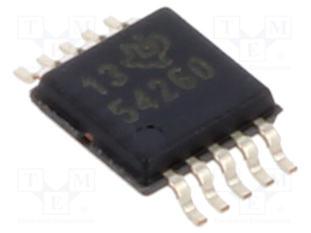 DC/DC Buck (Step Down) Regulator, Adjustable, 3.5V to 60V, 800mV to 58V/2.5A Out, 2.5MHz, MSOP-10