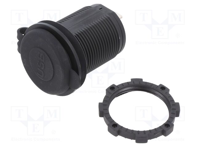 Automotive power supply; USB A socket x2; Sup.volt: 12÷24VDC