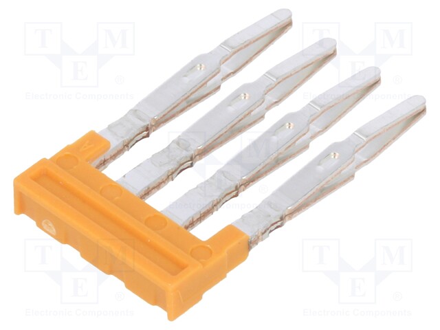 Comb bridge; Application: A series; ways: 4; orange