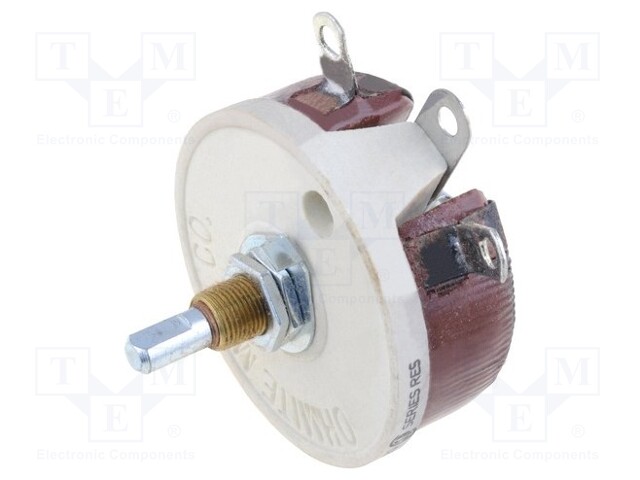 Potentiometer: shaft; 2.5kΩ; 50W; 6.35mm; Shaft: D spring