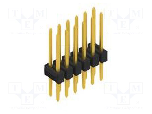 Connector: pin strips; pin header; male; PIN: 12; 2.54mm; THT; 2x6