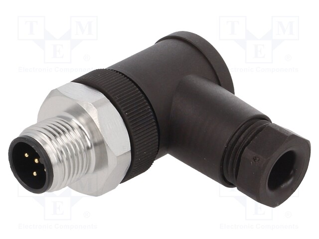 Plug; M12; PIN: 5; male; A code-DeviceNet / CANopen; for cable