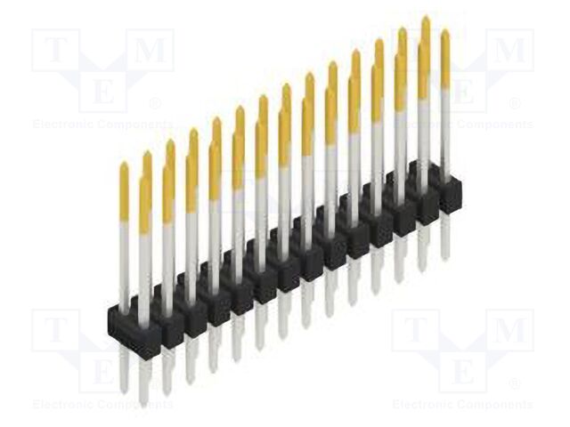Connector: pin strips; pin header; male; PIN: 28; 2.54mm; THT; 2x14