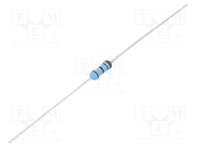 Resistor: thin film; THT; 1.4kΩ; 600mW; ±5%; Ø2.5x6.5mm; 50ppm/°C