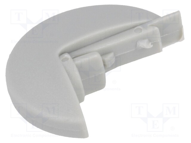 Pointer; plastic; grey; push-in; Application: A10; Shape: disk