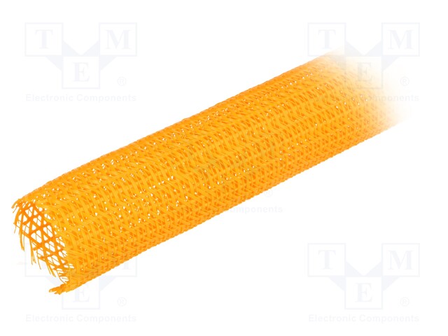 Polyester conduit; ØBraid : 38.1mm; polyester; orange; -70÷125°C