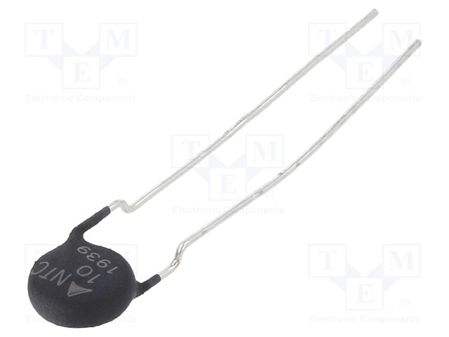 Thermistor, ICL NTC, 10 ohm, -20% to +20%, Radial Leaded, B57153S0 Series