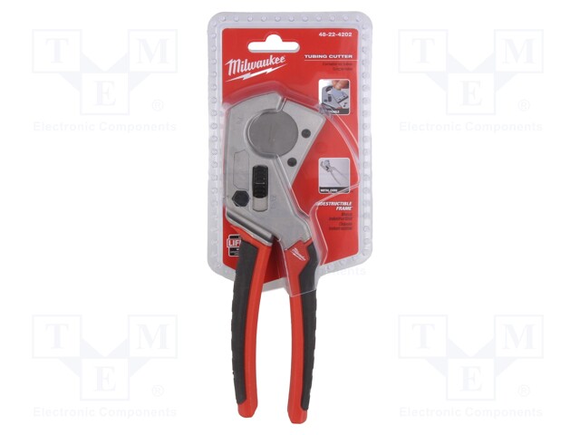 Cutting machine; plastic pipes Ø1÷25mm