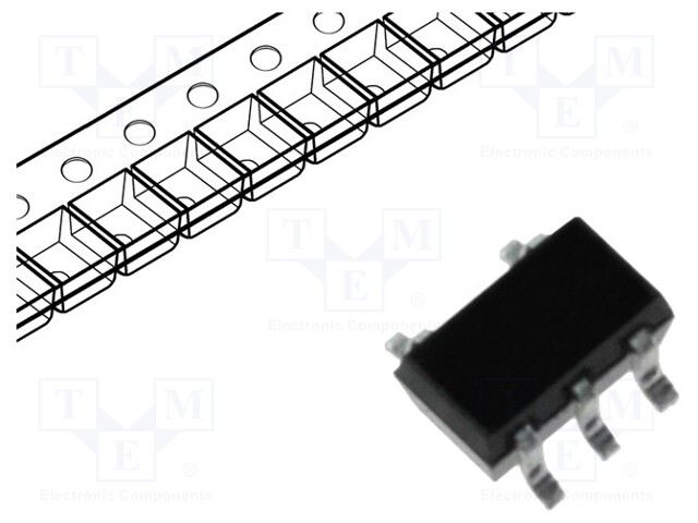 Transistor: NPN x2; bipolar; 50V; 0.1A; 150mW; SOT353