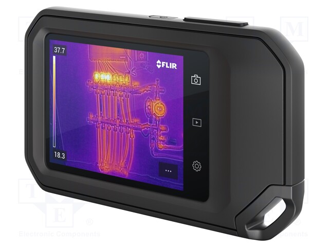 Infrared camera; LCD 3,5",touch screen,color; 160x120
