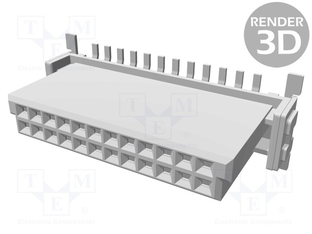 Connector: PCB to PCB; female; PIN: 24; 1.27mm; Series: har-flex