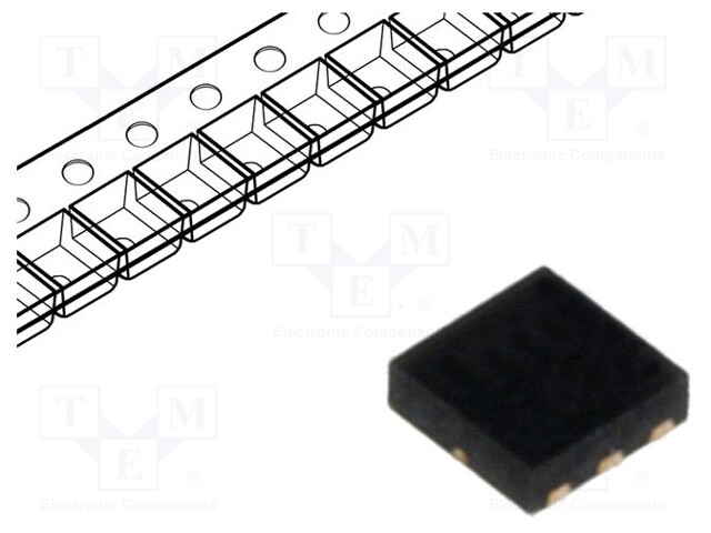 Diode: diode networks; 6V; 5A; unidirectional; 300W; SLP2020P6
